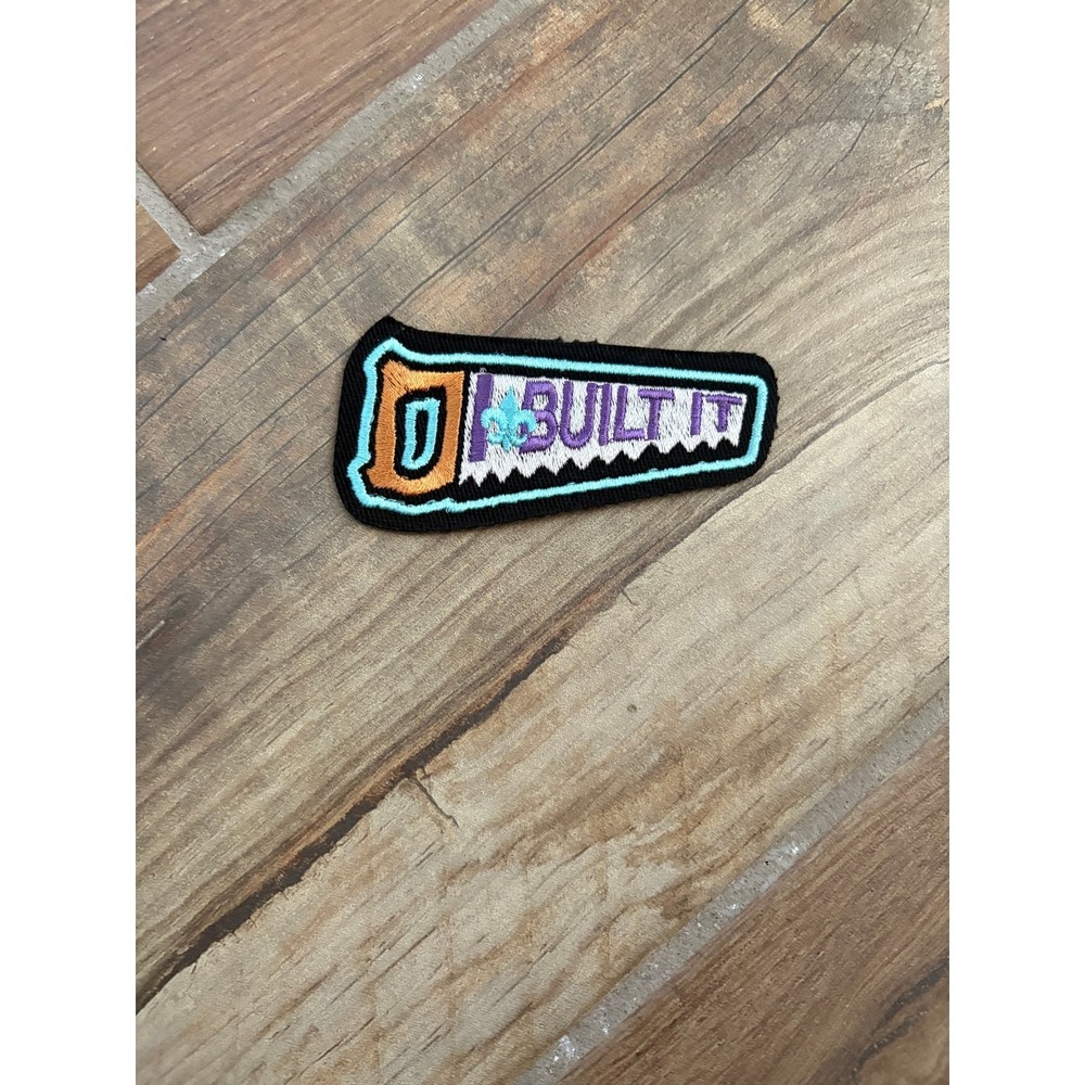 "Built‎ It" Cub Scout Patch